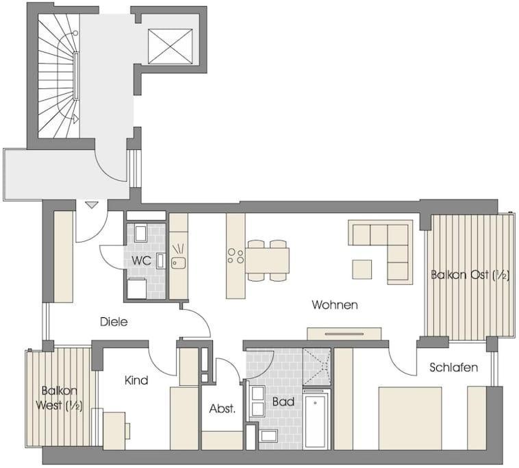 Auszeit Apartment Smile Фридрихсхафен Экстерьер фото